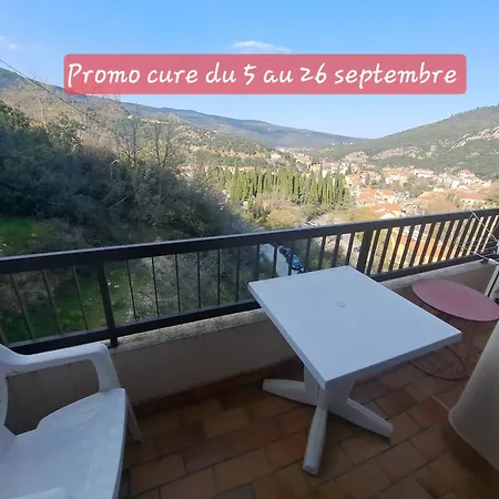 Apartamento Libre jusqu'au 19 octobre 50m des cures accès direct ascenseur wifi balcon tarif remisé Amélie-les-Bains-Palalda